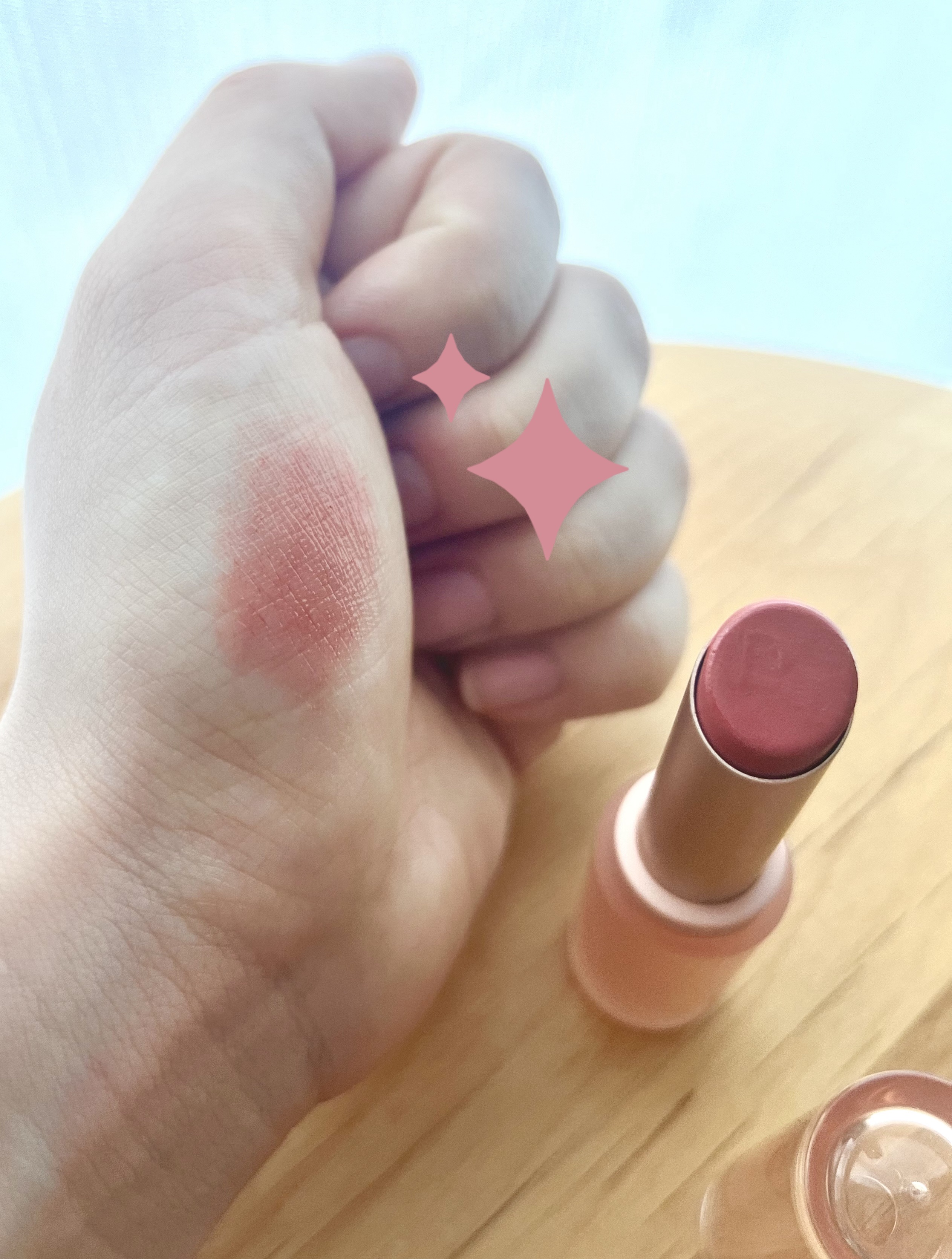 ムードグロウリップスティック/dasique/口紅を使ったクチコミ（3枚目）