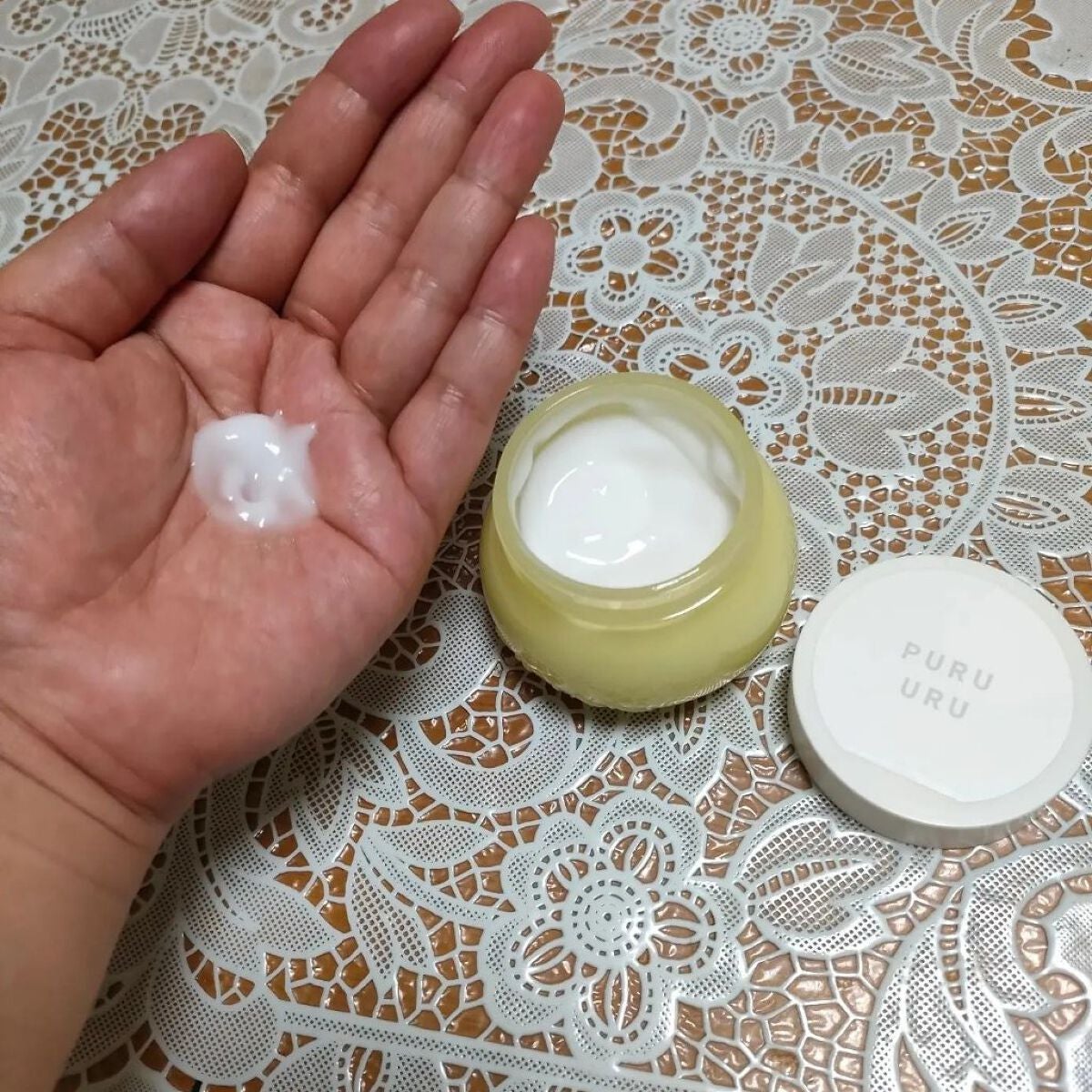 半熟ジュレクリーム/NUAN/フェイスクリームを使ったクチコミ(2枚目)