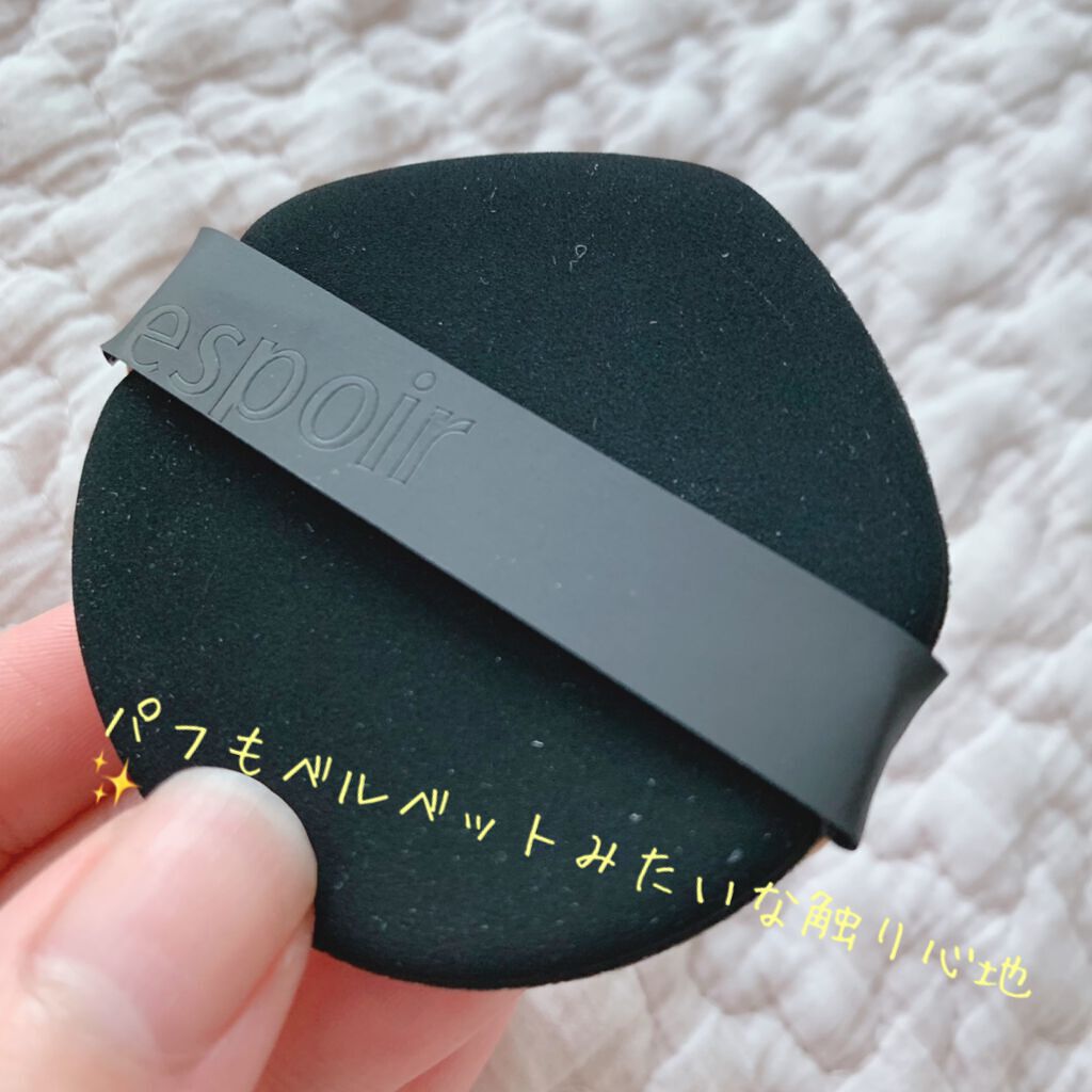 プロテーラービーベルベットカバークッション/espoir/クッションファンデーションを使ったクチコミ(3枚目)