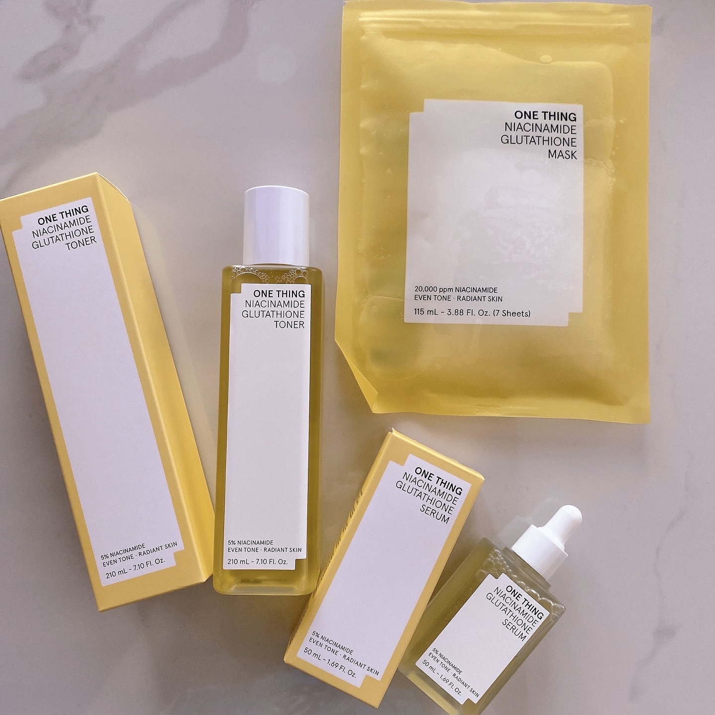 ナイアシンアミドグルタチオントナー/ONE THING/化粧水を使ったクチコミ（3枚目）