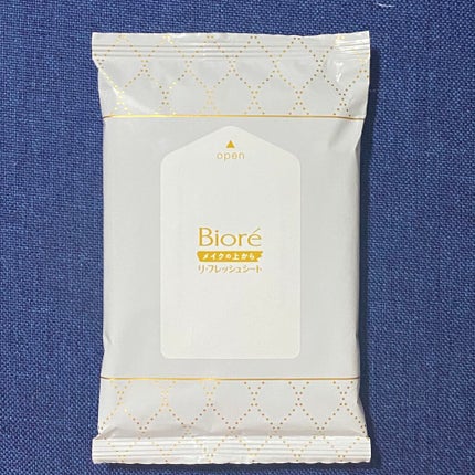 メイクの上からリフレッシュシート/ビオレ/フェイスシートを使ったクチコミ(2枚目)