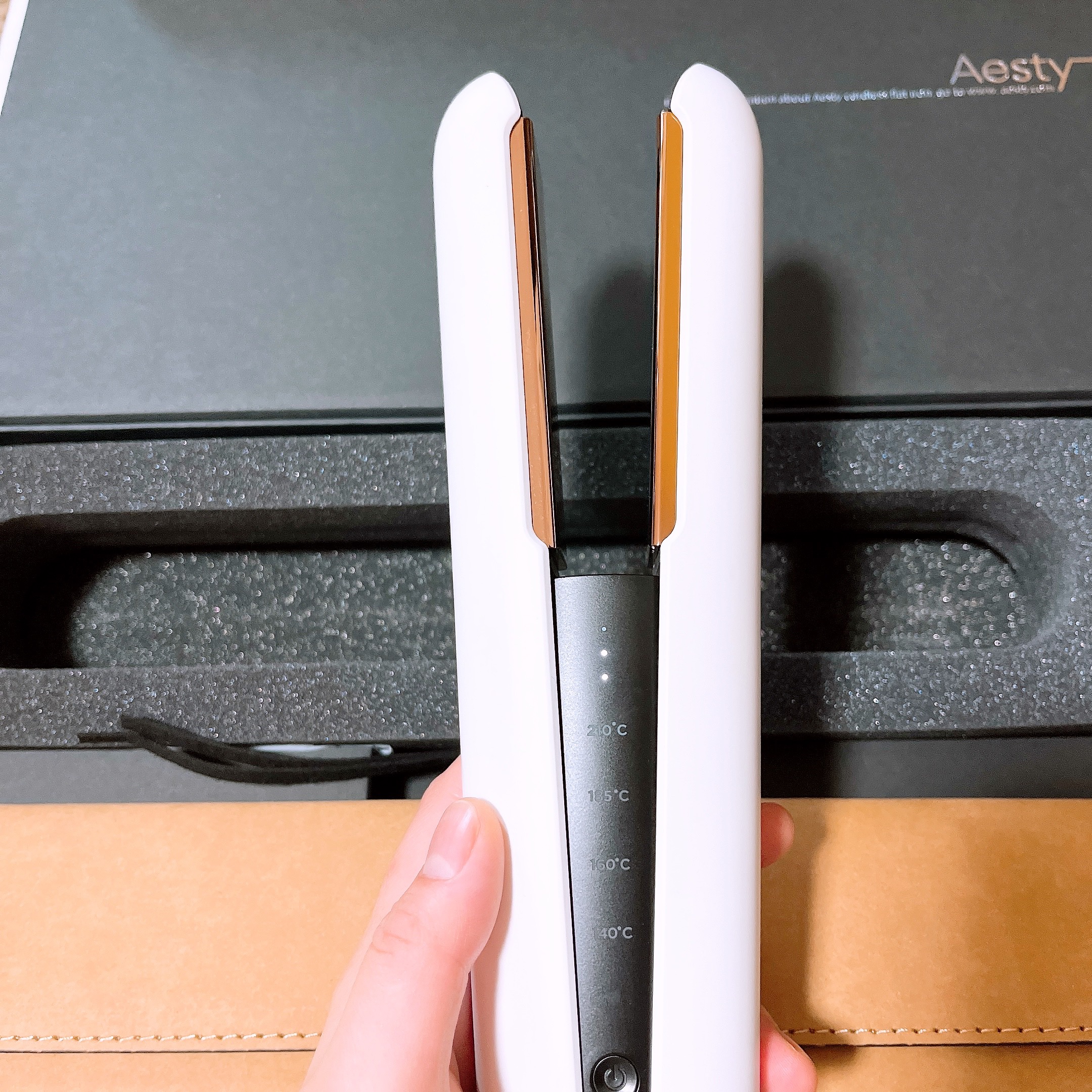 ２WAYコードレスヘアアイロン/Aesty/その他ヘアアイロンを使ったクチコミ（3枚目）