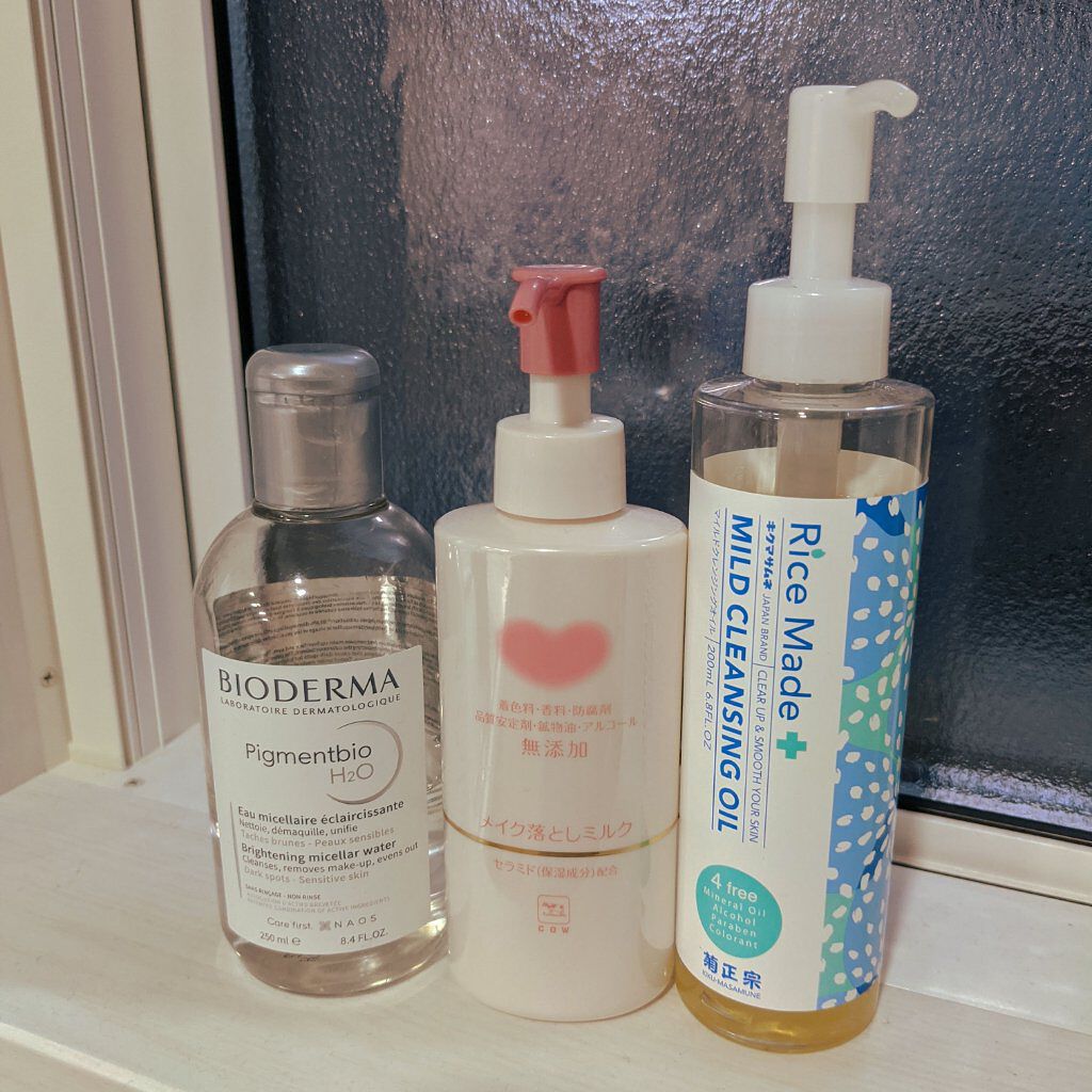 ピグメンビオ エイチツーオーホワイト/ビオデルマ/クレンジングウォーターを使ったクチコミ（1枚目）