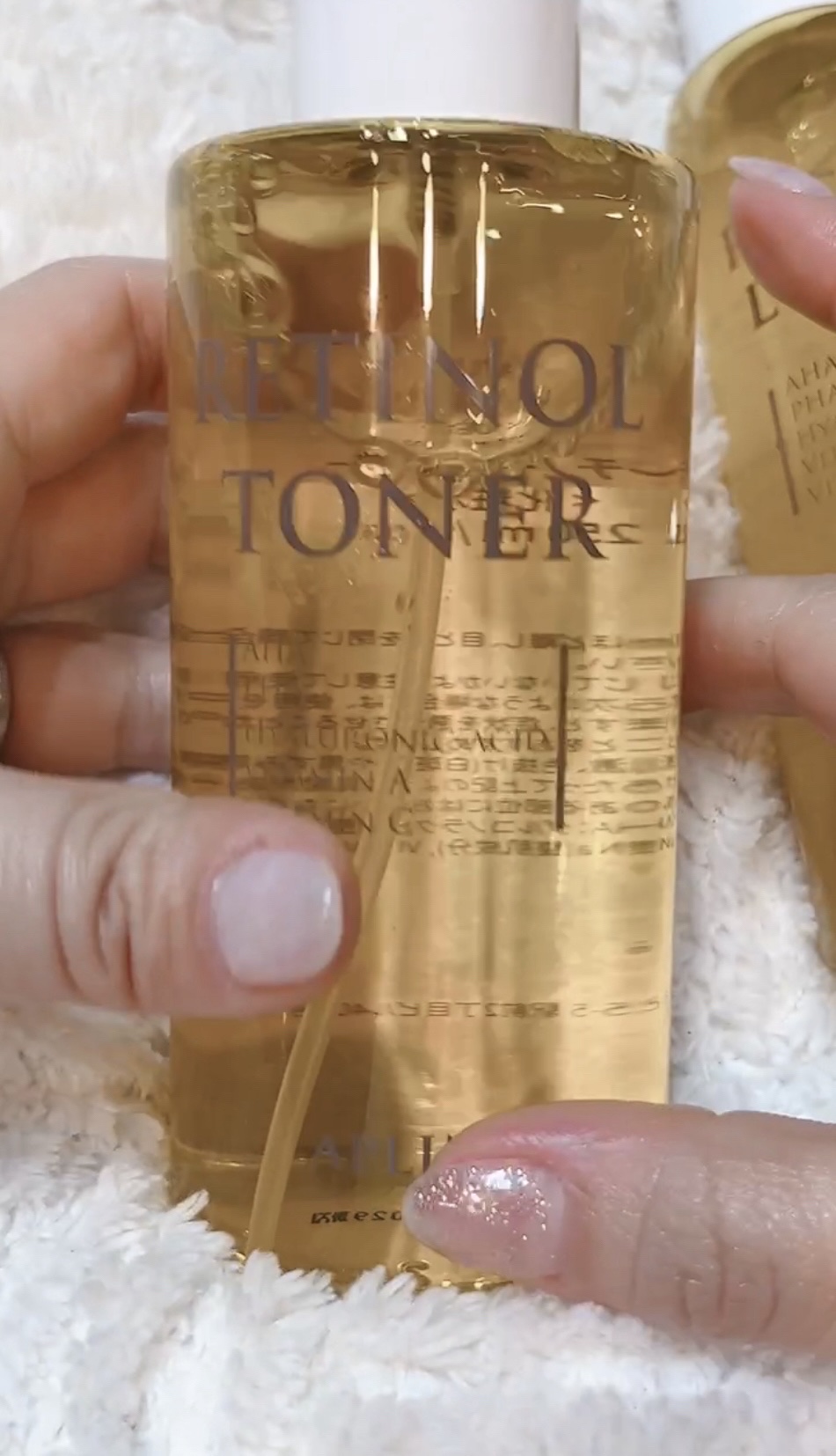 レチノールトナー/APLIN/ミスト状化粧水を使ったクチコミ（3枚目）