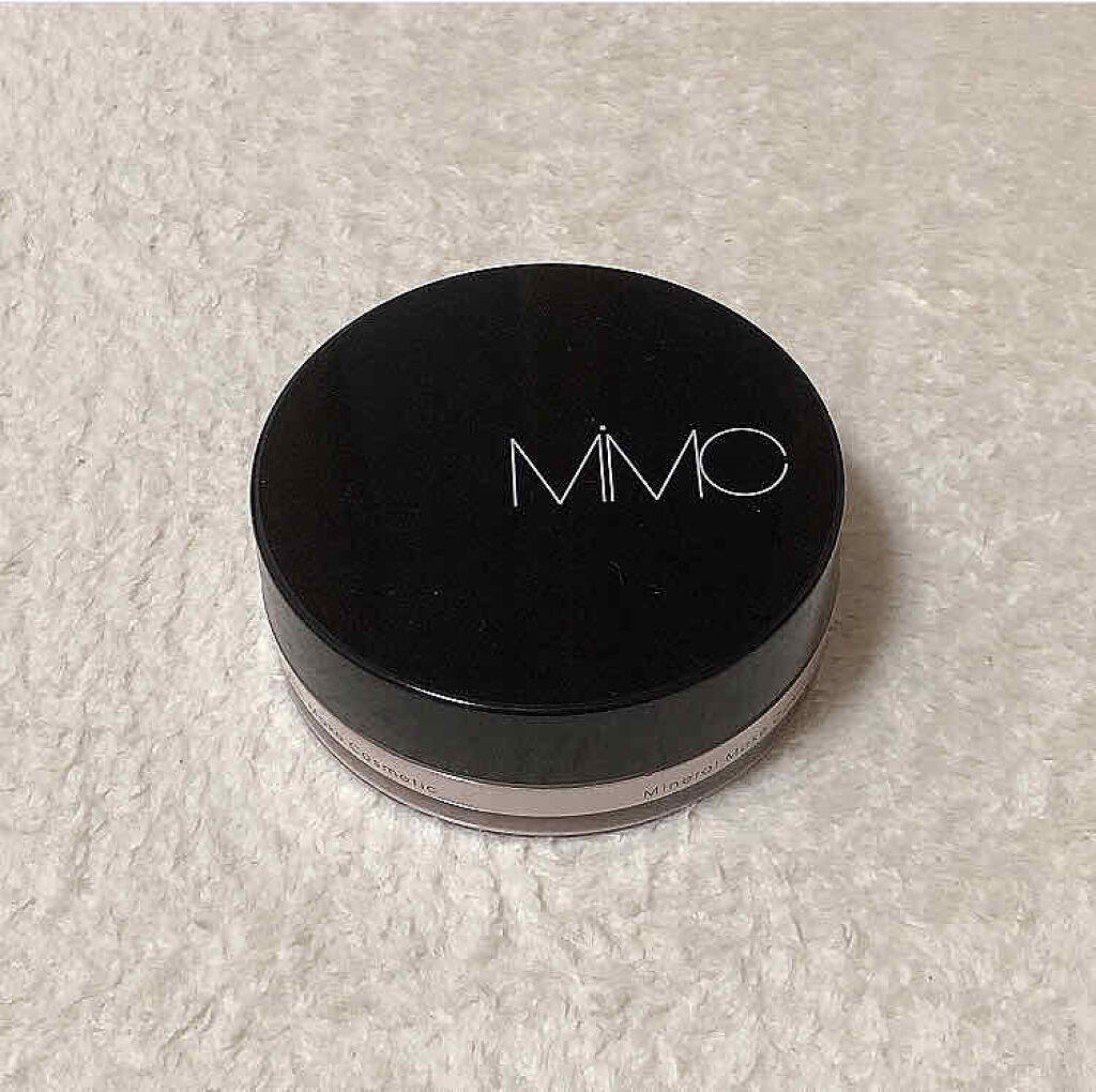 ミネラルパウダーヴェール 02 ピンクヴェール/MiMC/ルースパウダーを使ったクチコミ（1枚目）