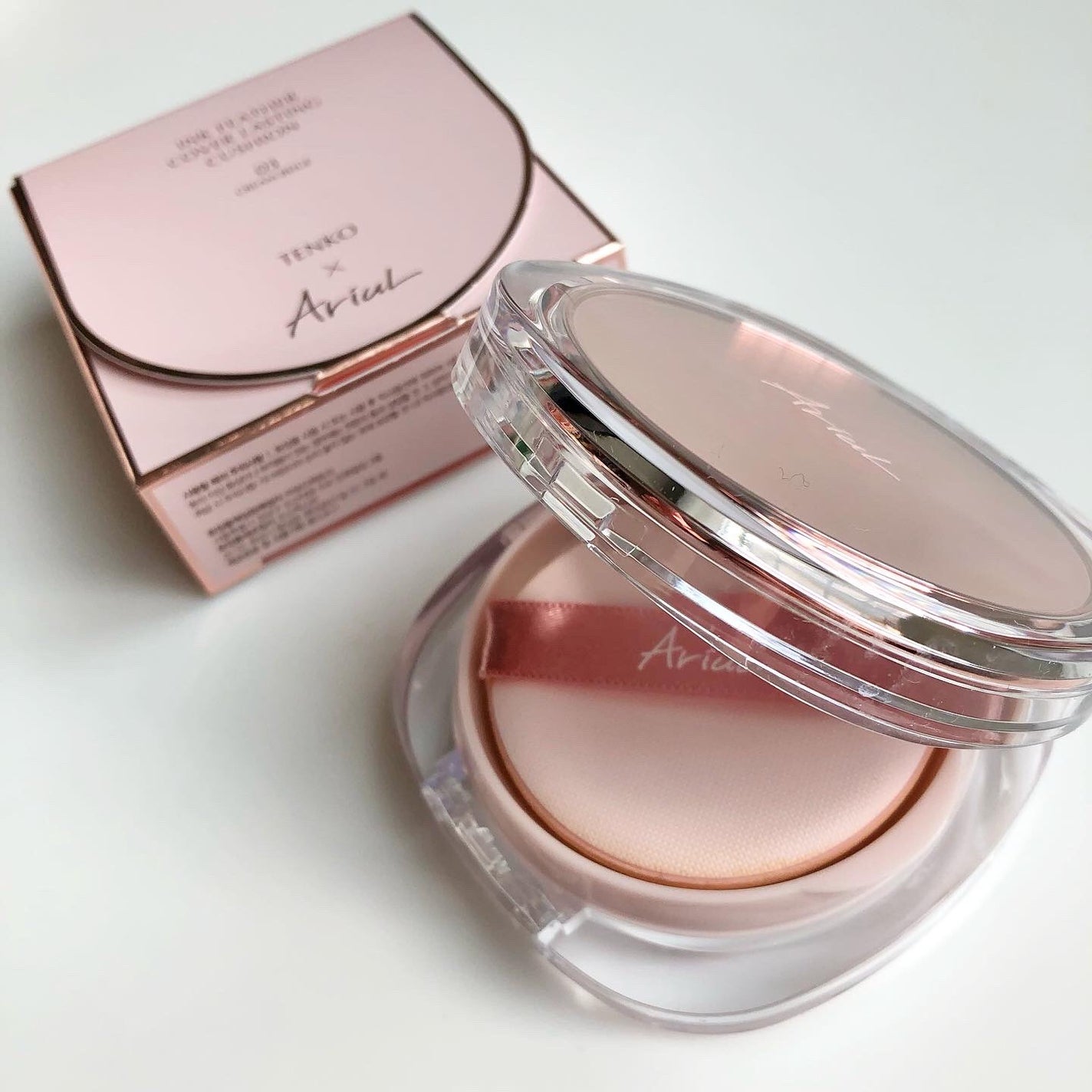 アリウル インクフェザーカバーラスティングクッション/Ariul/クッションファンデーションを使ったクチコミ(2枚目)