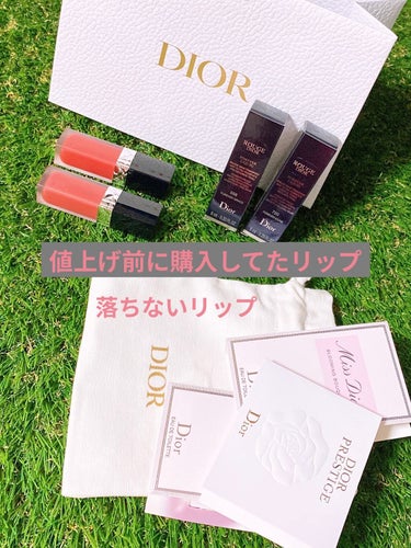 ルージュ ディオール フォーエヴァー リキッド 558 フォーエヴァー グレース/Dior/口紅を使ったクチコミ（1枚目）