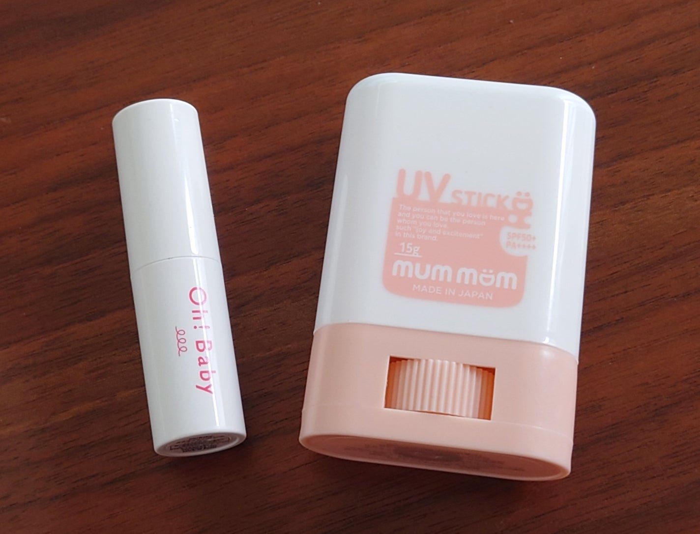 UVスティック/mummom/日焼け止めスティックを使ったクチコミ(1枚目)