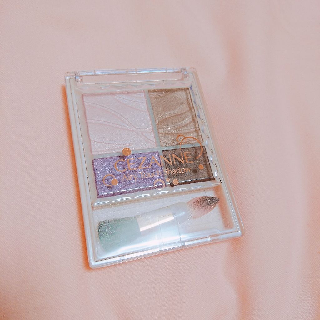 エアリータッチシャドウ/CEZANNE/アイシャドウパレットを使ったクチコミ(1枚目)