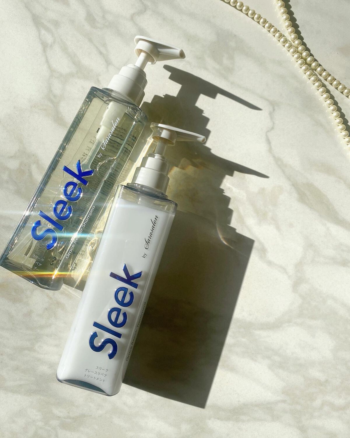 グレースリペアシャンプー/トリートメント/スリーク by サラサロン/市販シャンプーを使ったクチコミ(1枚目)