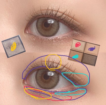 スキニーリッチシャドウ/excel/アイシャドウパレットを使ったクチコミ(4枚目)