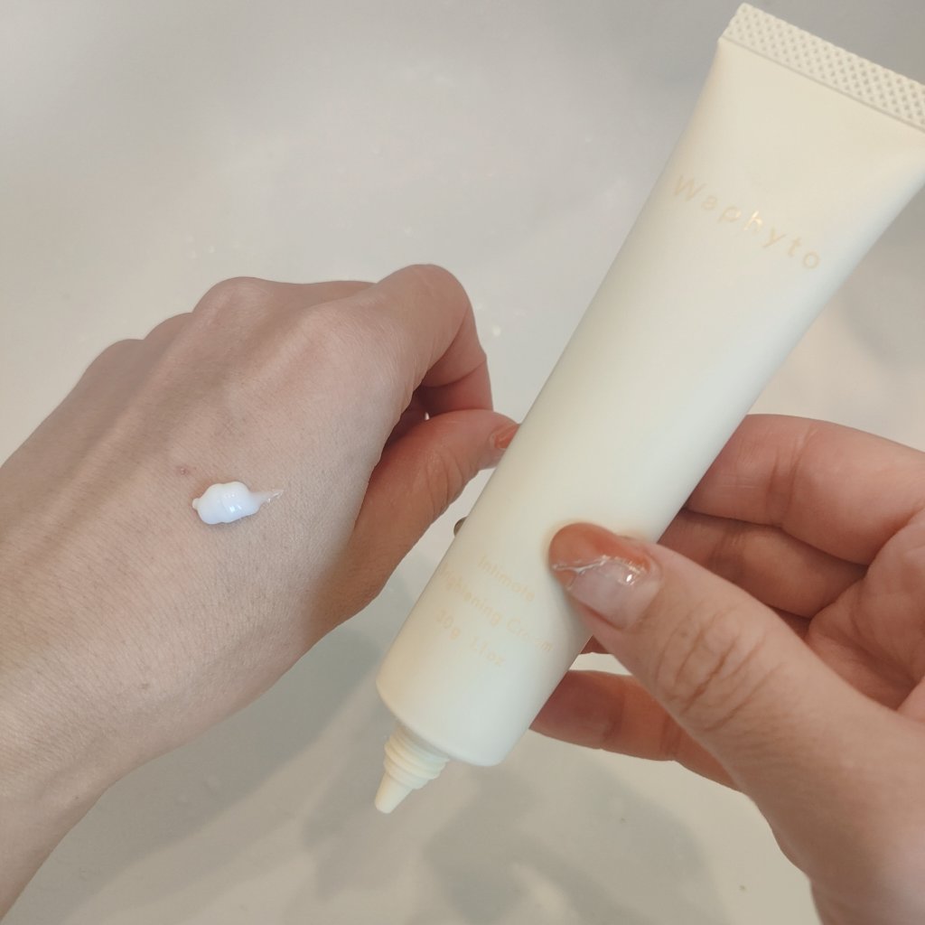 インティメイト ブライトニングクリーム/Waphyto/デリケートゾーンケアを使ったクチコミ（2枚目）