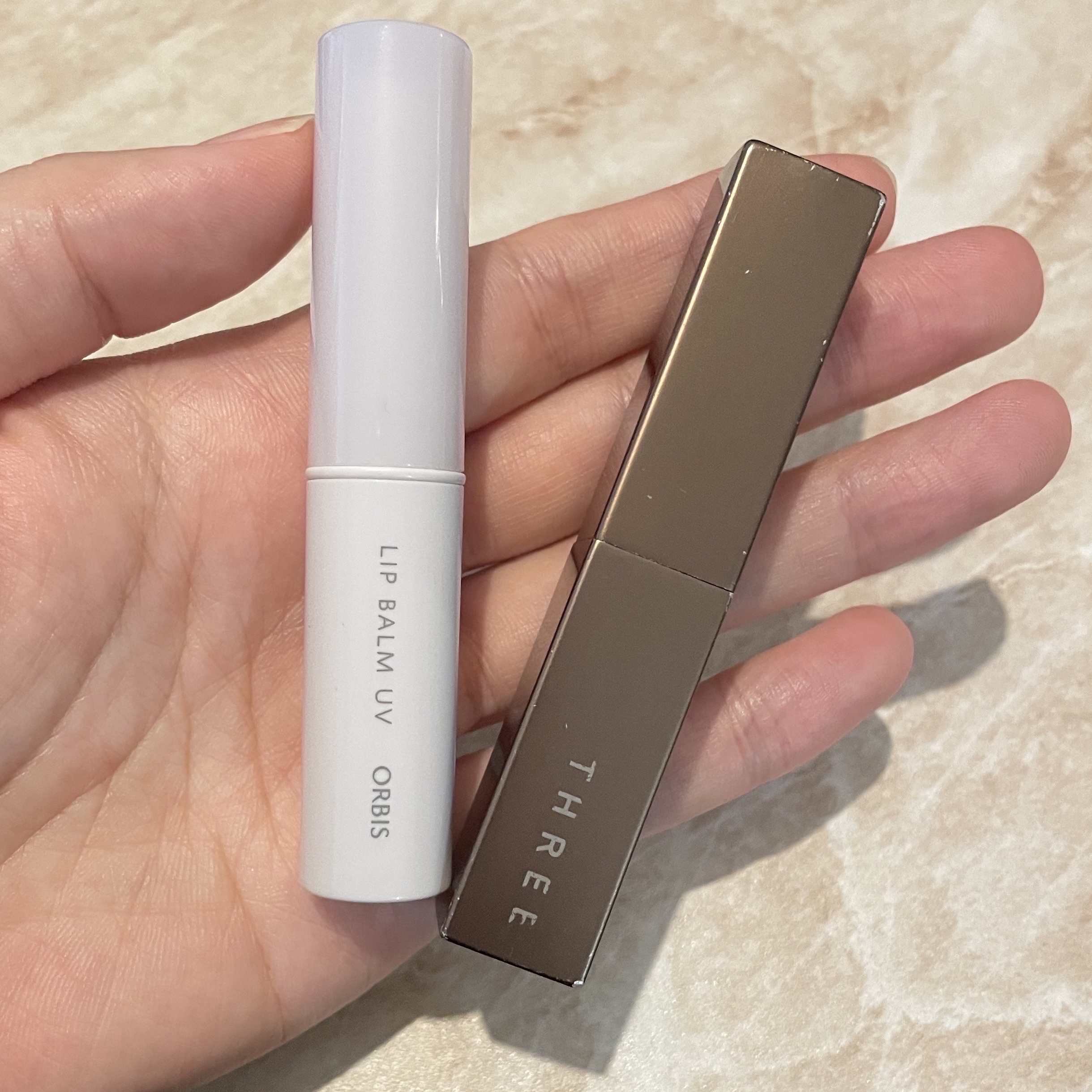 リップコンシャス プロテクター/THREE/リップクリームを使ったクチコミ（3枚目）