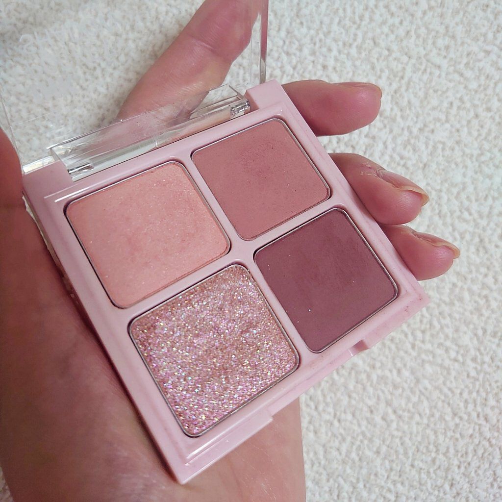 ペリペラ インク ポケット シャドウ パレット 04 DEEPING ROSE MOMENT/PERIPERA/アイシャドウパレットを使ったクチコミ（2枚目）