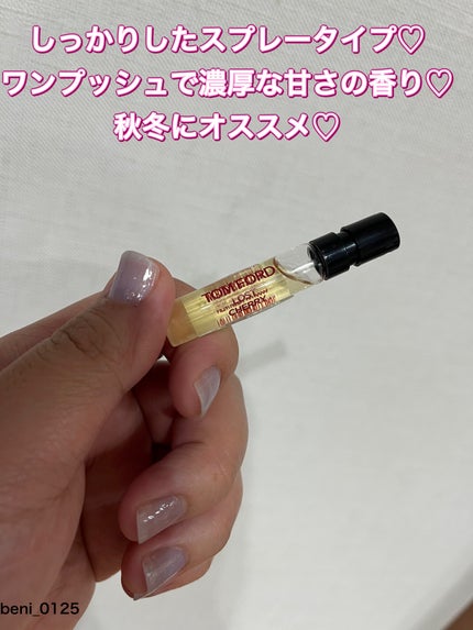 ロスト チェリー オード パルファム スプレィ/TOM FORD BEAUTY/香水(レディース)を使ったクチコミ(2枚目)