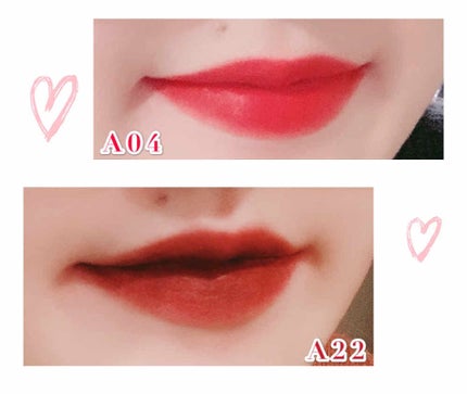 エアフィットベルベットティント/BLACK ROUGE/リップティントを使ったクチコミ(4枚目)