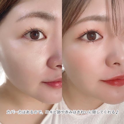 セカンドスキンメッシュマットクッション/hince/クッションファンデーションを使ったクチコミ(4枚目)