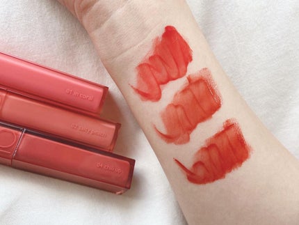 デュイフルウォーターティント/rom&nd/リップティントを使ったクチコミ(2枚目)