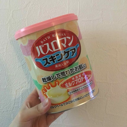 バスロマン スキンケア ミルクプロテイン/バスロマン/無機塩系入浴剤を使ったクチコミ(1枚目)