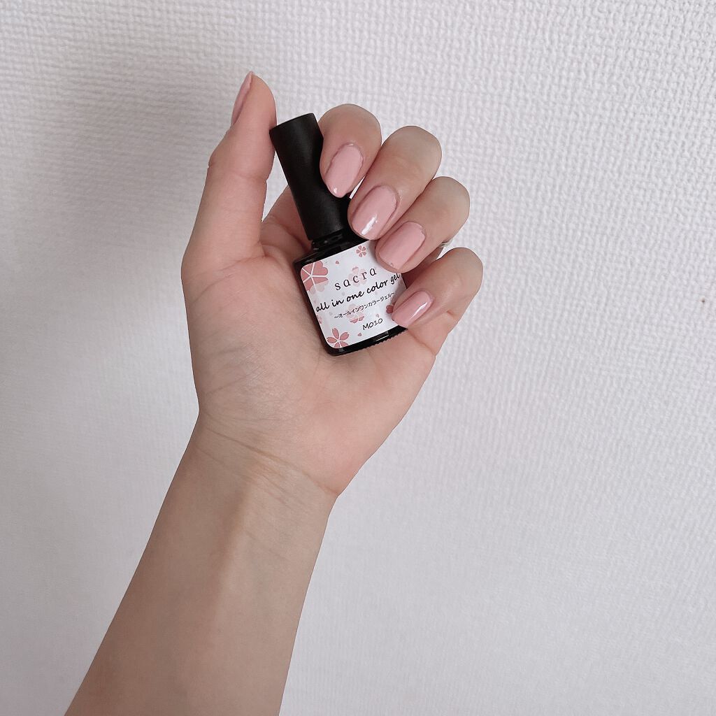sacra  オールインワンカラージェル/sacra/ジェルネイルを使ったクチコミ（3枚目）