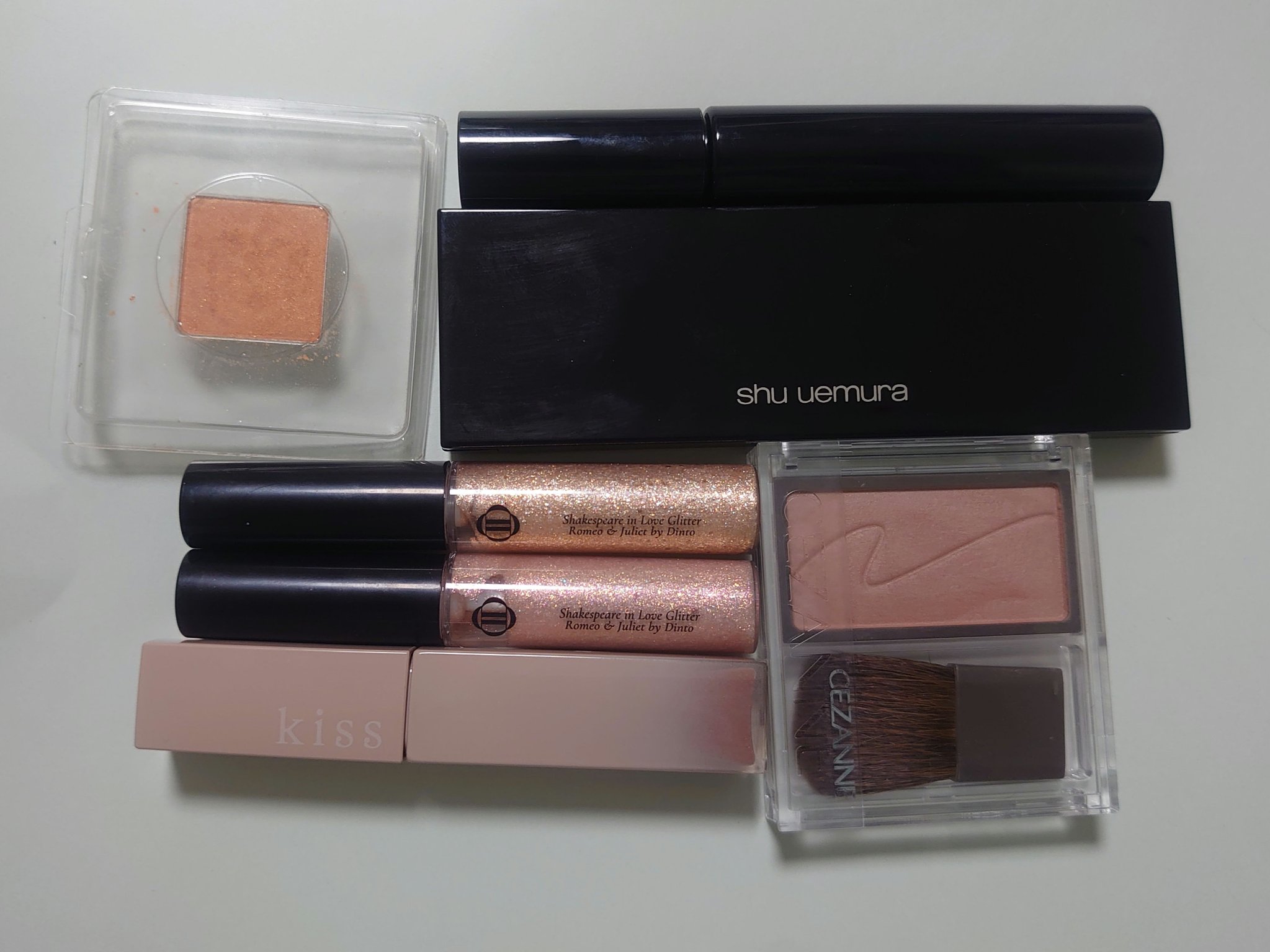 ナチュラルアイカラー シャインオレンジ/ルアモ/単色アイシャドウを使ったクチコミ（1枚目）