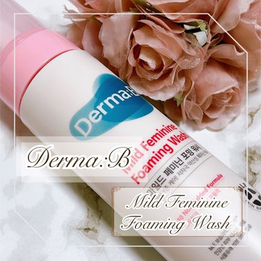 マイルドフェミニンフォーミングウォッシュ/Derma:B/その他生理用品を使ったクチコミ（1枚目）