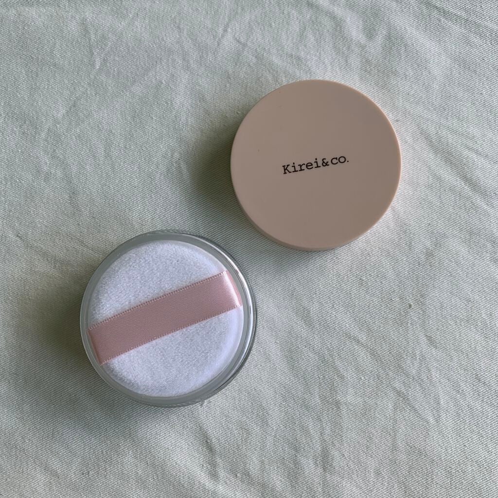 フィニッシングパウダー/Kirei&co./ルースパウダーを使ったクチコミ(1枚目)