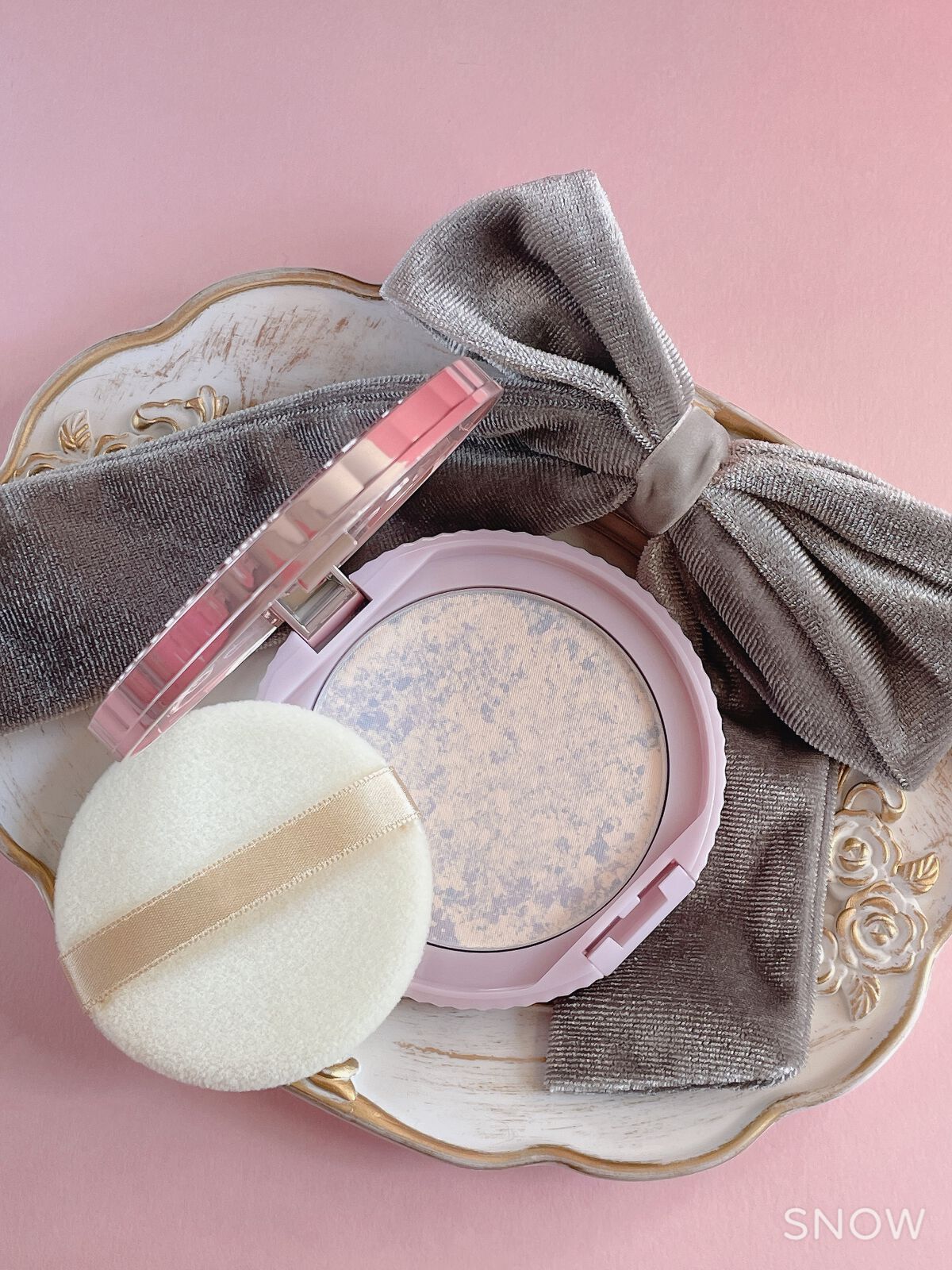 トランスペアレントフィニッシュパウダー/キャンメイク/プレストパウダーを使ったクチコミ(1枚目)