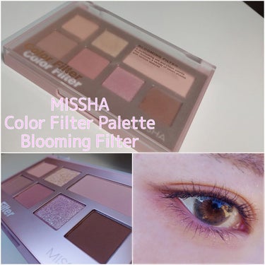 MISSHA カラーフィルターシャドウパレットのクチコミ「MISSHA
Color Filter Palette
Color: Blooming Fil.....」（1枚目）