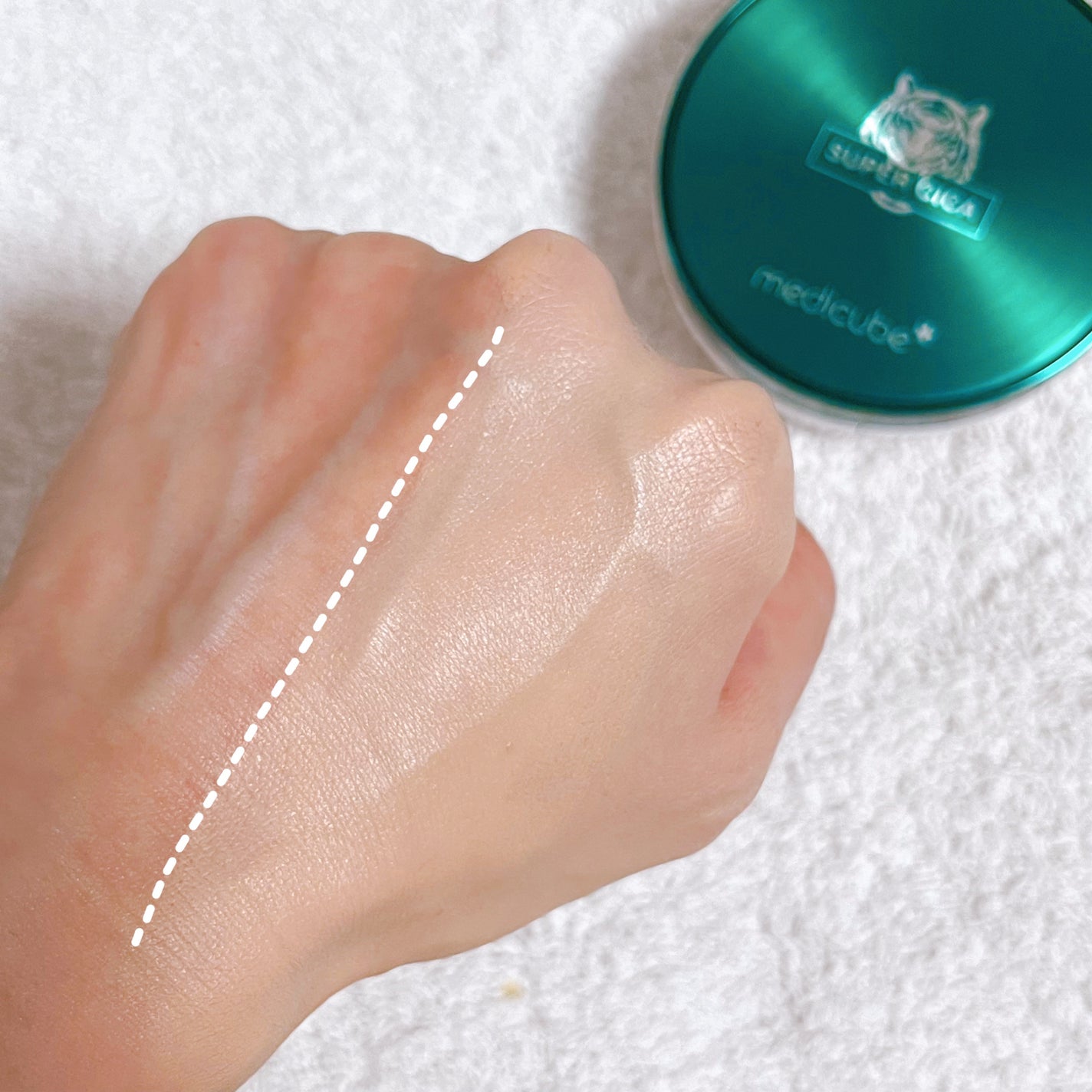 スーパーシカクッション/MEDICUBE/クッションファンデーションを使ったクチコミ(6枚目)