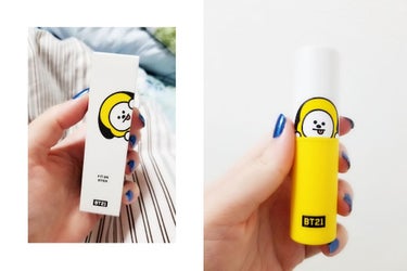 MEDIHEAL BT21 l MEDIHEAL CHIMMY ポイントパッチのクチコミ「#BT21 #BT21コスメ #naturennaturejapan #monipla #na.....」（1枚目）