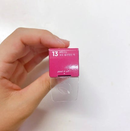 ブラッディライアー コーティングティント/lilybyred/リップティントを使ったクチコミ(6枚目)