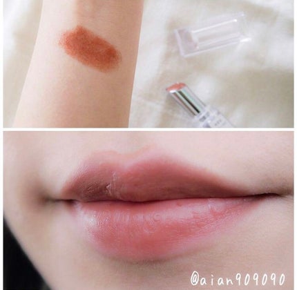 38°C / 99°F Lipstick <TOKYO> -2 BROWN/UZU BY FLOWFUSHI/口紅を使ったクチコミ(3枚目)