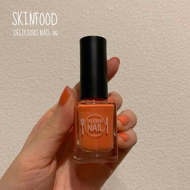 デリシャスネイル Skinfoodの口コミ Skinfood デリシャスネイル316 By ねぎしおかるび𓅪 混合肌 30代前半 Lips