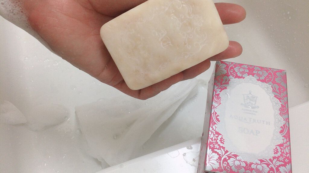 薔薇はちみつ石鹸/麗凍化粧品/洗顔石鹸を使ったクチコミ(3枚目)