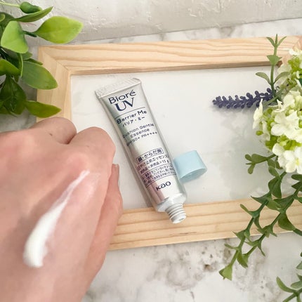 ビオレUV バリアミー クッションジェントルエッセンス		/ビオレ/日焼け止めクリームを使ったクチコミ(3枚目)