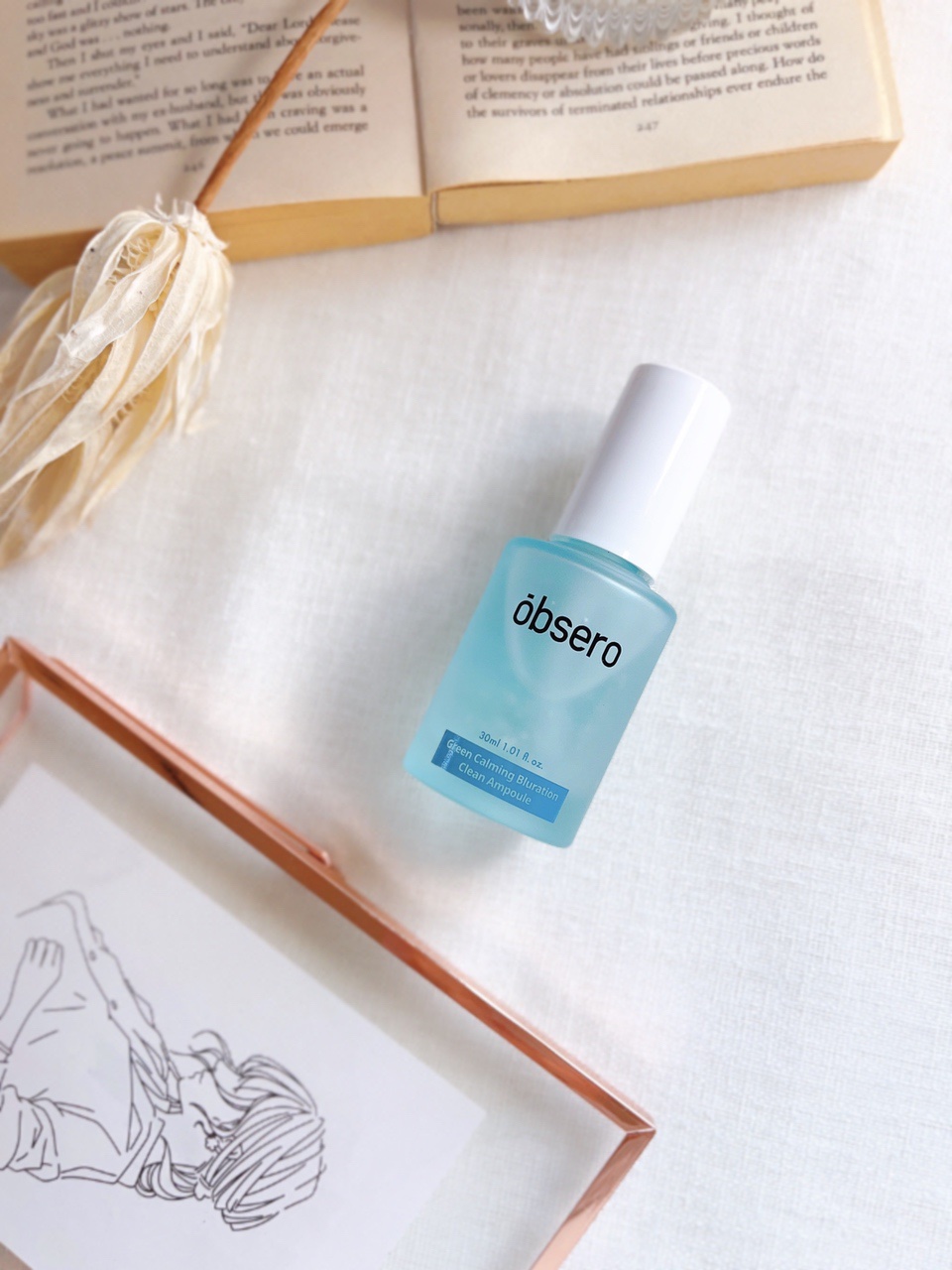 グリーンカーミングブルーレーションクリーンアンプル/obsero/美容液を使ったクチコミ（2枚目）