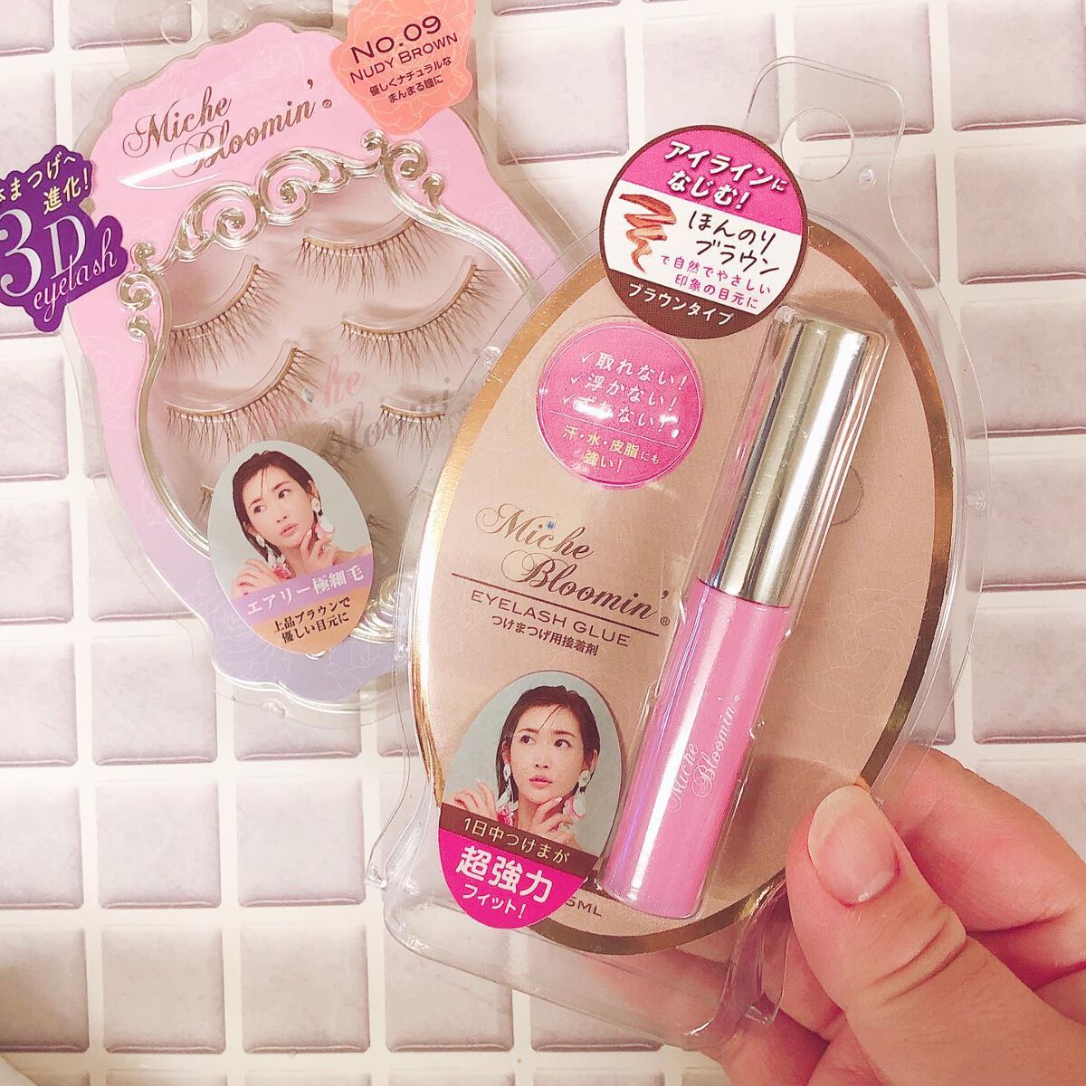 アイラッシュグルー/ミッシュブルーミン/つけまつげを使ったクチコミ(1枚目)