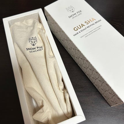 プレミアム FOXカッサ ヘアブラシ/SNOW FOX SKINCARE/ヘアブラシを使ったクチコミ(2枚目)