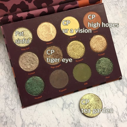 Pressed Powder Shadow /ColourPop/アイシャドウパレットを使ったクチコミ(4枚目)