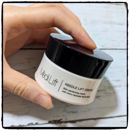 メディリフト ニードルリフトクリーム/YA-MAN TOKYO JAPAN/フェイスクリームを使ったクチコミ(2枚目)