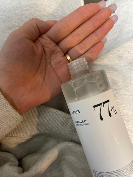 ドクダミ 77 スージングトナー/Anua/化粧水を使ったクチコミ(2枚目)