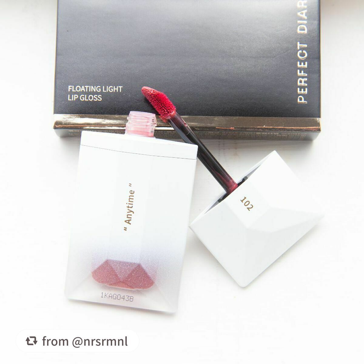 PERFECT DIARY (パーフェクトダイアリー) READ ME フローティングライト リップグロス/PERFECT DIARY/リップグロスを使ったクチコミ(2枚目)