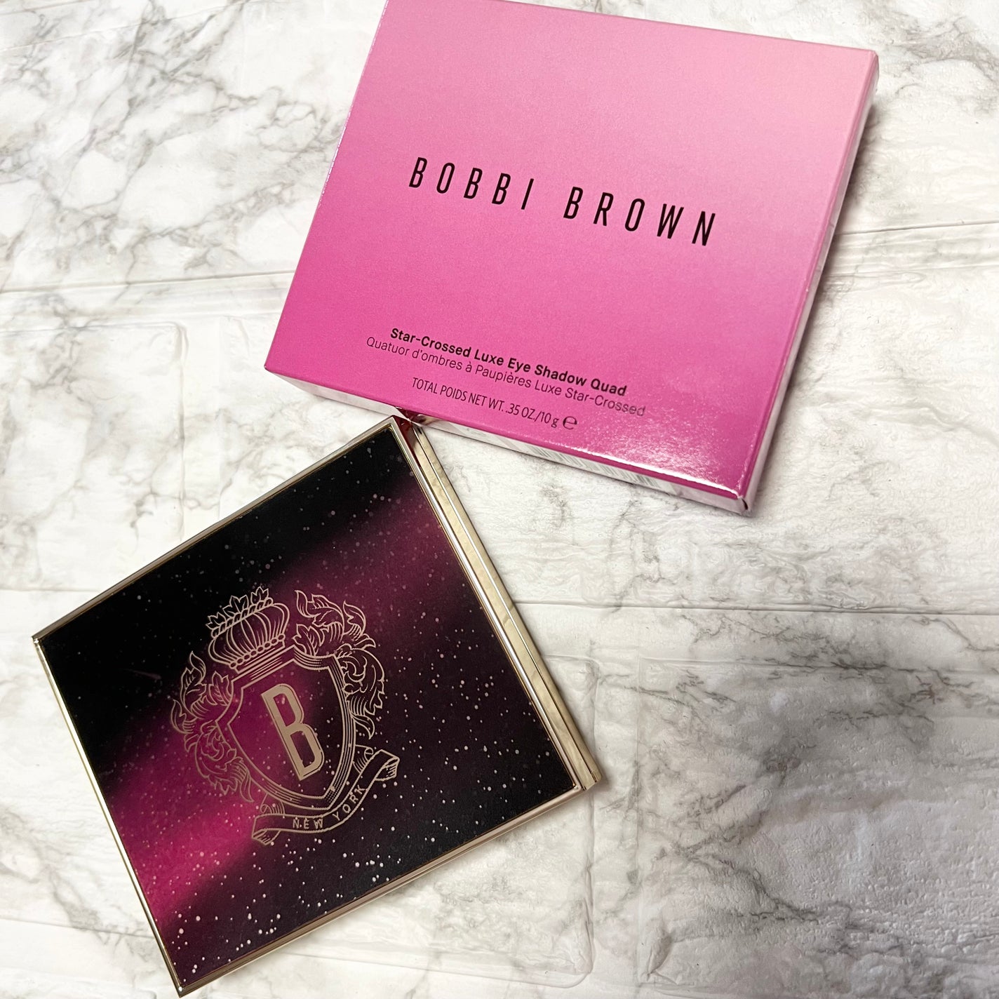 リュクス アイシャドウ クォード グロウ ウィズ ラブ コレクション/BOBBI BROWN/アイシャドウパレットを使ったクチコミ(2枚目)