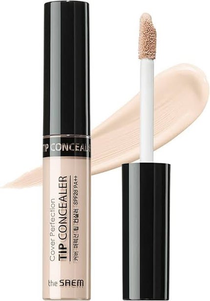 カバーパーフェクション チップコンシーラー/the SAEM/リキッドコンシーラーを使ったクチコミ(1枚目)