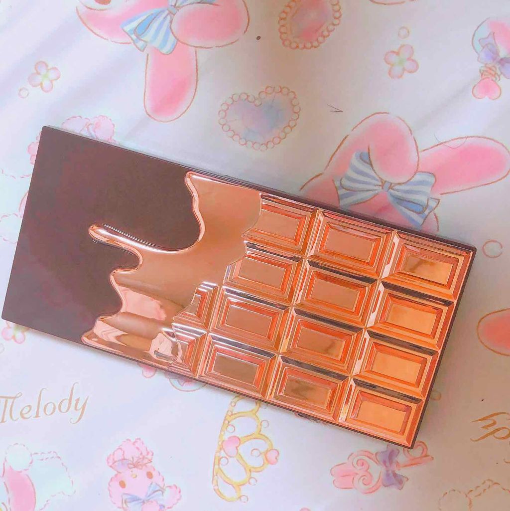 アイラブチョコレート/MAKEUP REVOLUTION/アイシャドウパレットを使ったクチコミ(2枚目)