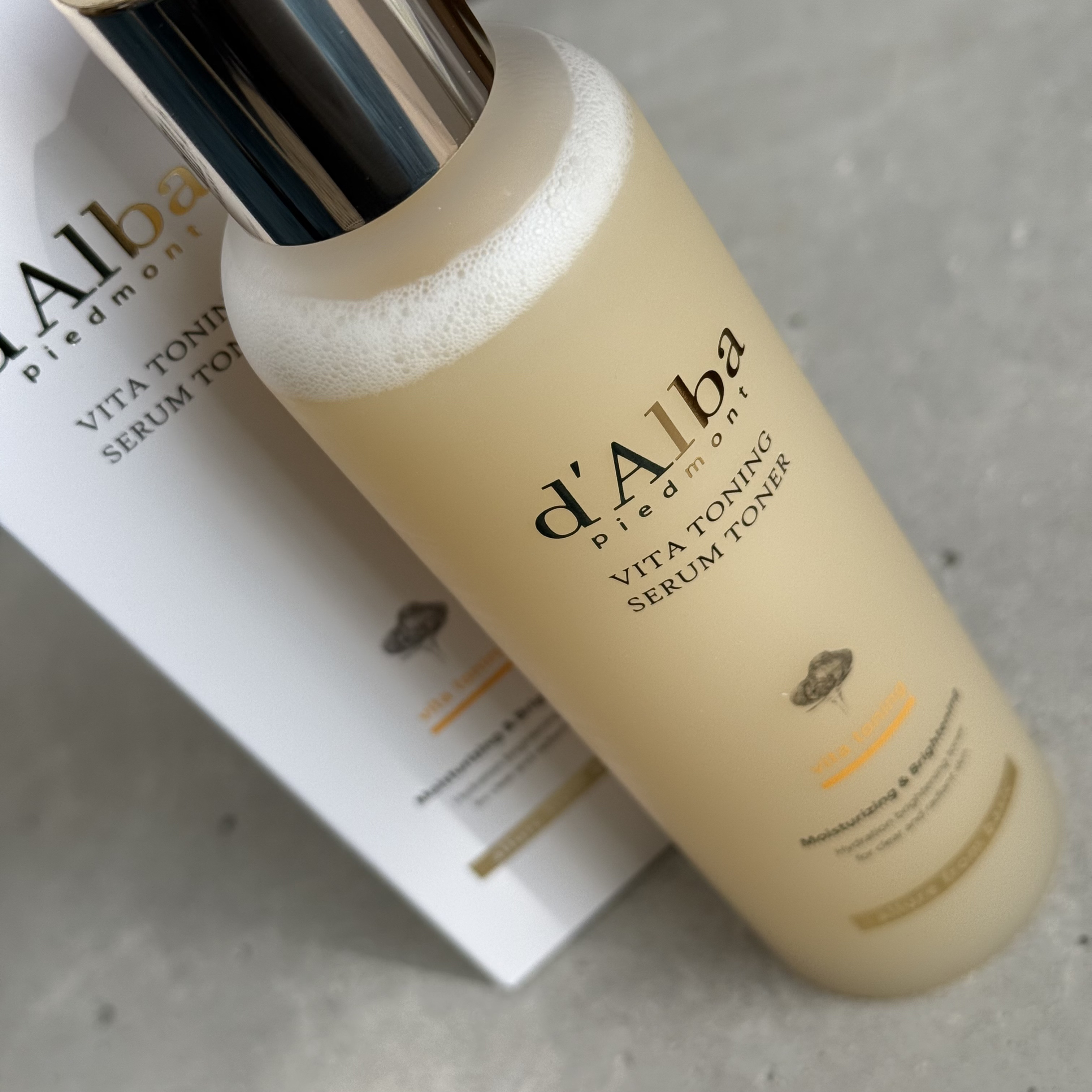 ビタトーニングセラムトナー/ダルバ/化粧水を使ったクチコミ（2枚目）