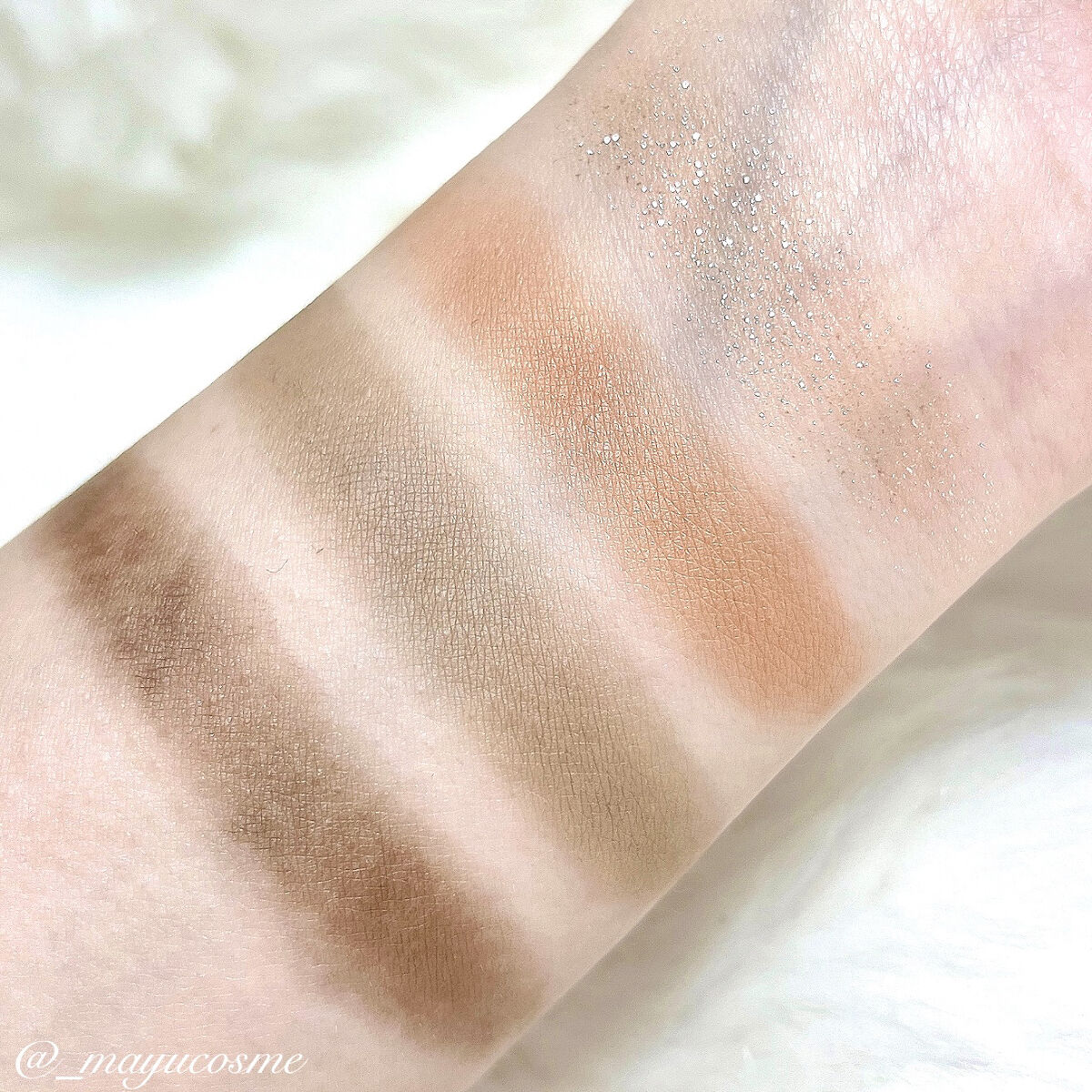 テイスティングライフアイシャドウパレット OL01/INTO U/アイシャドウパレットを使ったクチコミ（3枚目）