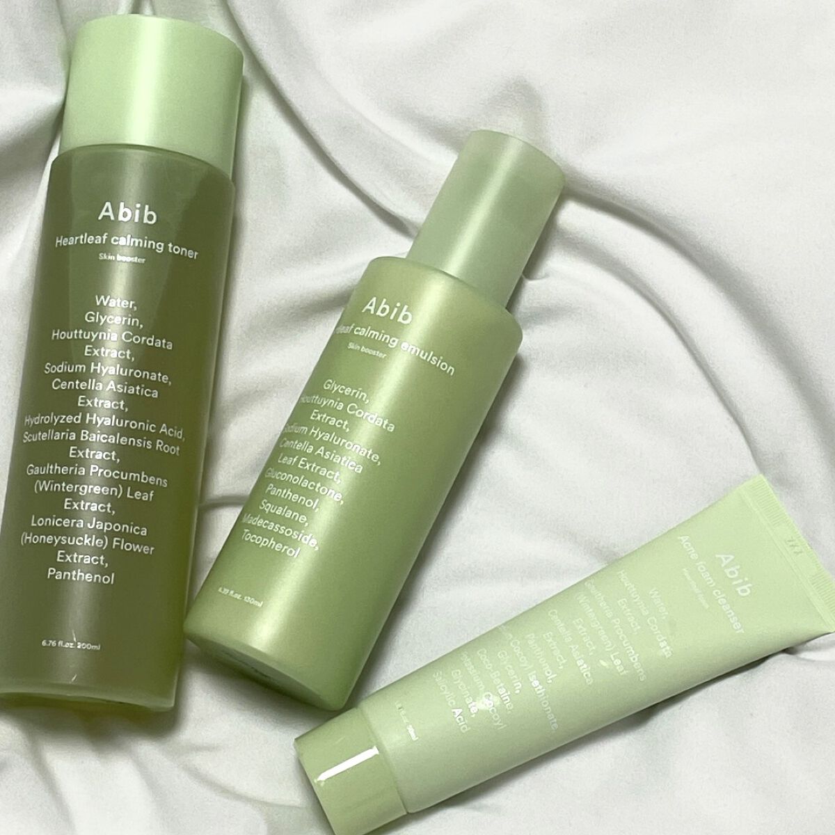 ＜楽天限定＞ドクダミ3種セット/Abib /スキンケアキットを使ったクチコミ（2枚目）