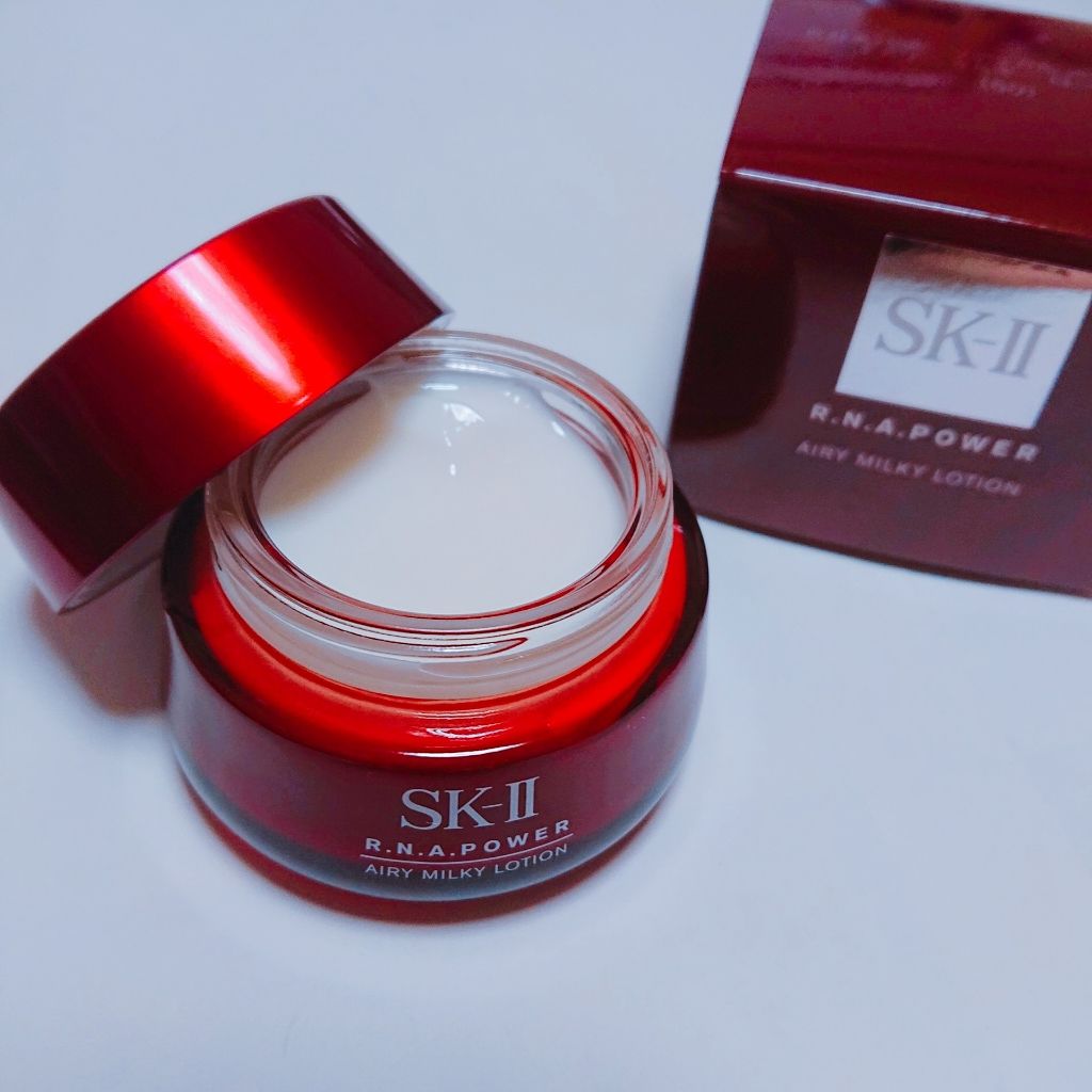 R.N.A.パワー エアリー ミルキー ローション/SK-II/乳液を使ったクチコミ（3枚目）